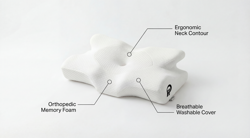 Postura ™ - Orthopedic Cervical Pillow